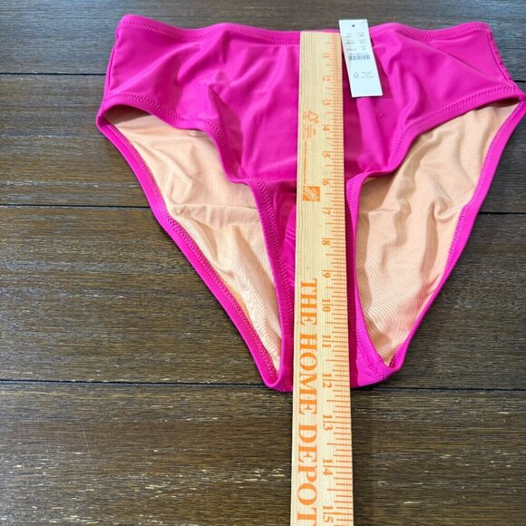 J. Crew High-rise full-coverage bikini bottom M - Picture 7 of 9